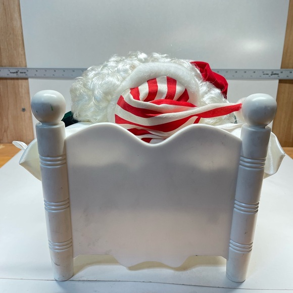 Original Grandeur Noel Collectors Edition Sleeping Whistling Santa Works W/ Box - Picture 15 of 16